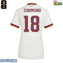 Spania Martin Zubimendi #18 Bortedrakt Dame VM 2026 Kortermet